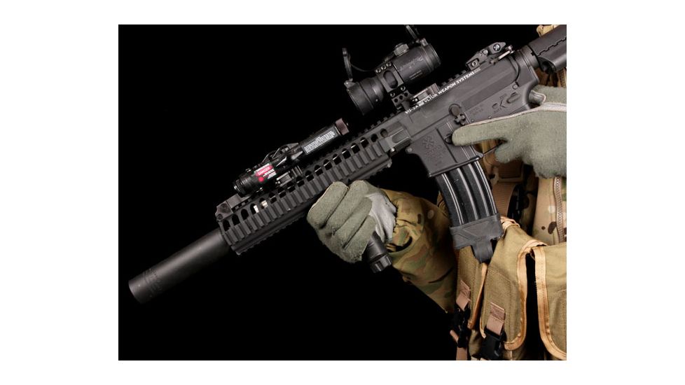 American Defense Manufacturing Base for Insight Tech for PEQ-2/PEQ-4, Black, AD-PAK STD-TL