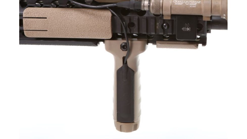 American Defense Manufacturing BattleGrip Quick Detach Vertical Grip, Insight, Flat Dark Earth, BGV-QDITI-FDE-STD