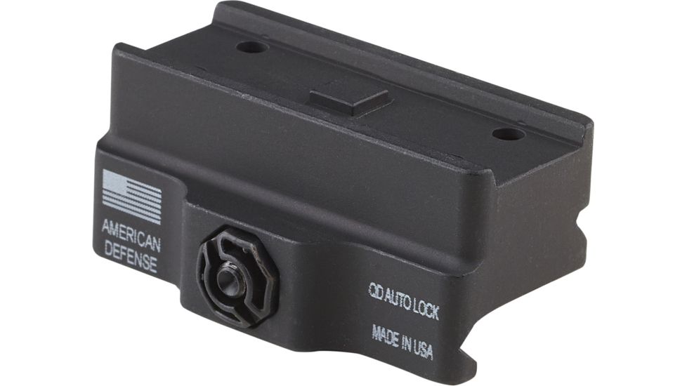 American Defense Manufacturing Mount for Aimpoint T1 for Vltor CASV Handguard, SOCOM Height, Black, AD-T1-CASV STD-TL