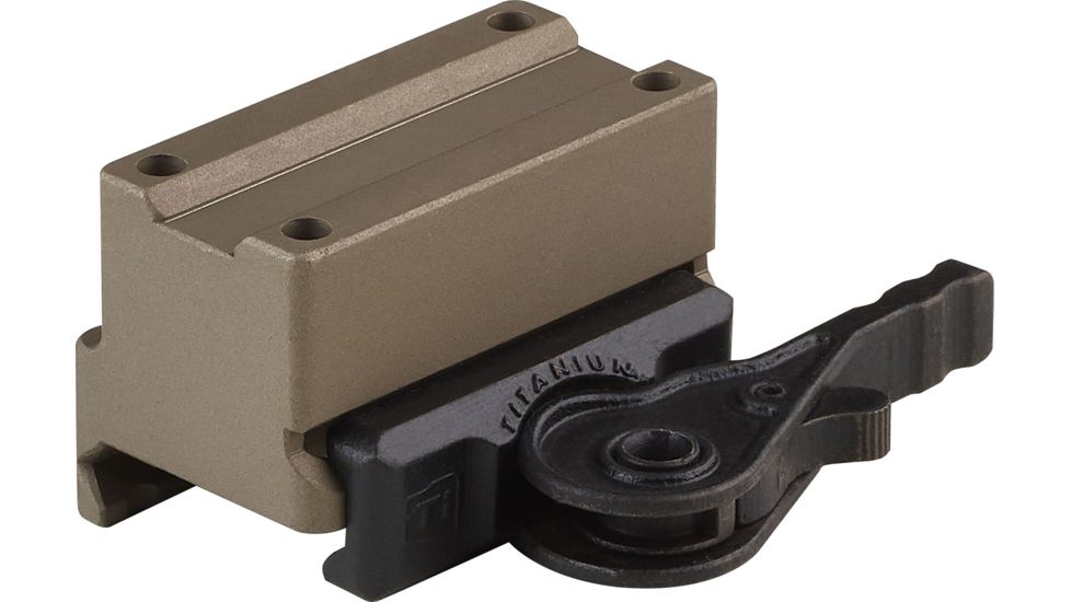 American Defense Manufacturing One Piece Mount Co-Witness for the Trijicon MRO, Flat Dark Earth, AD-MRO-10 STD FDE-TL