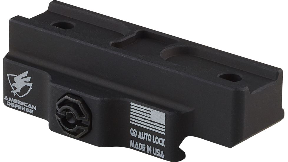 American Defense Manufacturing QD Mount for the Aimpoint Comp M4, Co Witness, Black, AD-CM4-10 STD-TL