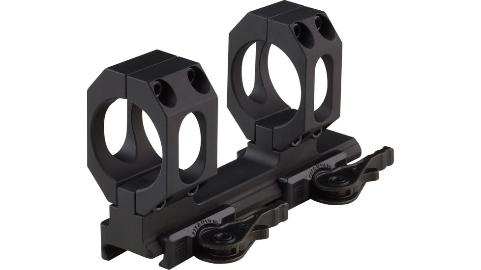 American Defense Manufacturing Scope Mount for Valdada QR-TS Pitbull 35mm Tactical Compact Scope, Standard Lever, Black, AD-RECON-PB 35 STD-TL