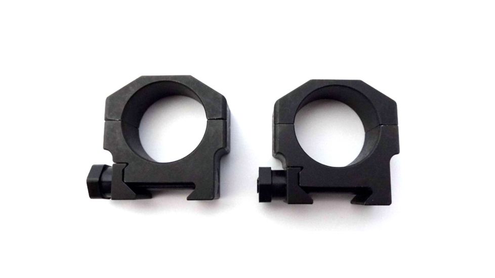American Defense Manufacturing Steel Scope Rings, Black, 30mm, AD-SRS-30