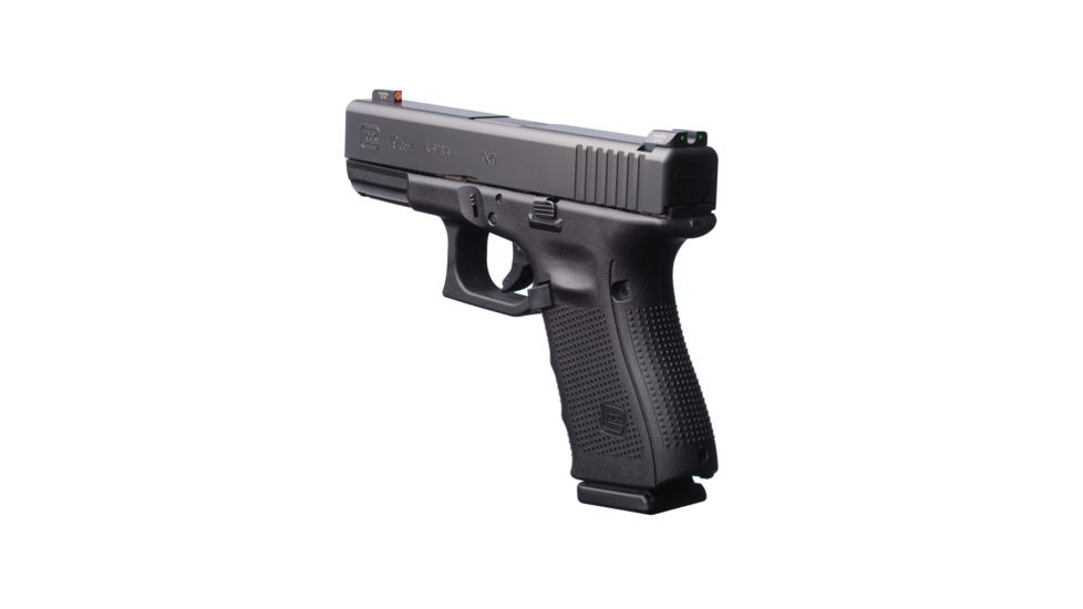 AmeriGlo Agent 3-Dot Tritium Night Sight Set, Green Tritium, Orange Outline Front, Glock G42/G43, Black, GL-851