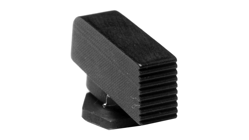 Ameriglo Black Night Sights Thin Series Front Sight Only Serrated Black All Fits Glock Models 315height 090 Width Gst 315