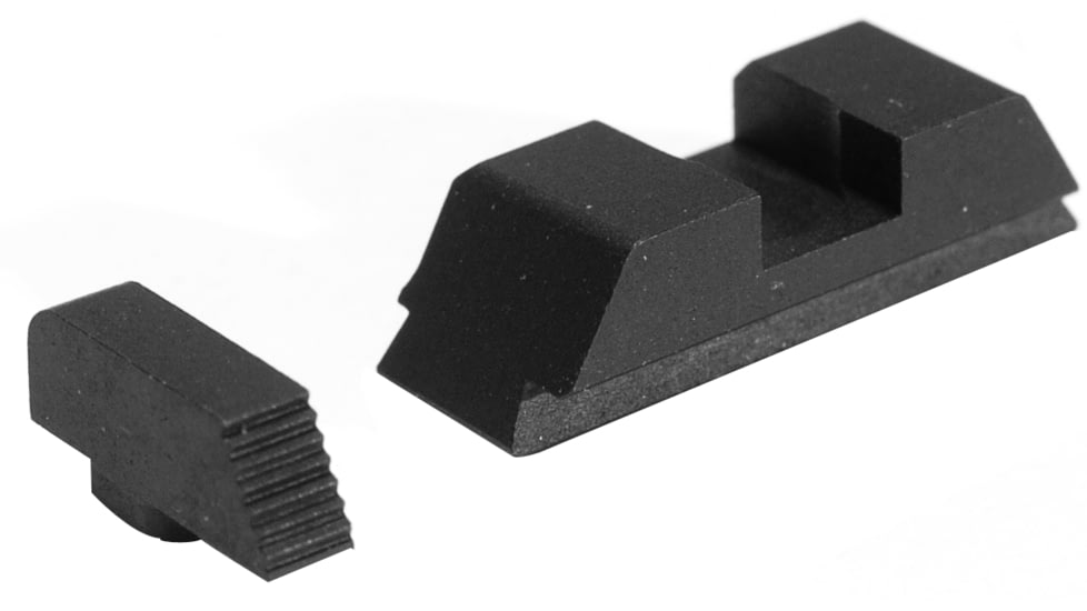 Ameriglo Complete Black Night Sight Sets Target Style Black Front Black Rear For Fits Glocks 17 19 22 23 24 26 27 33 34 35 37 38 39 Gt 500