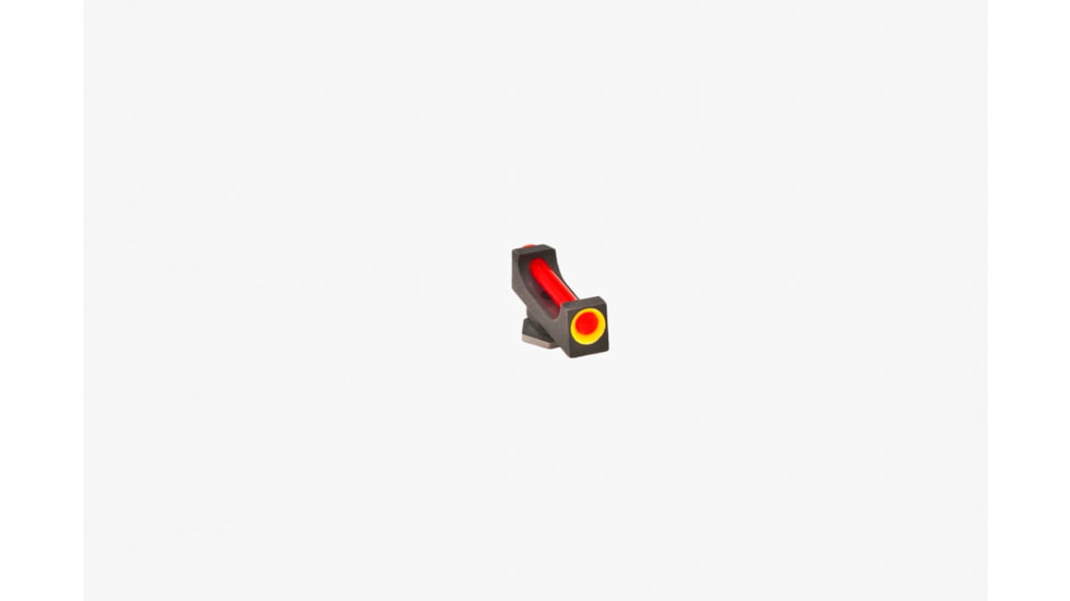 AmeriGlo Fiber Optic Front Sight .165in. H x .200in.W Red Fiber Optic Front with Lumi Outline, use with Taller Rear GRFL-200-140