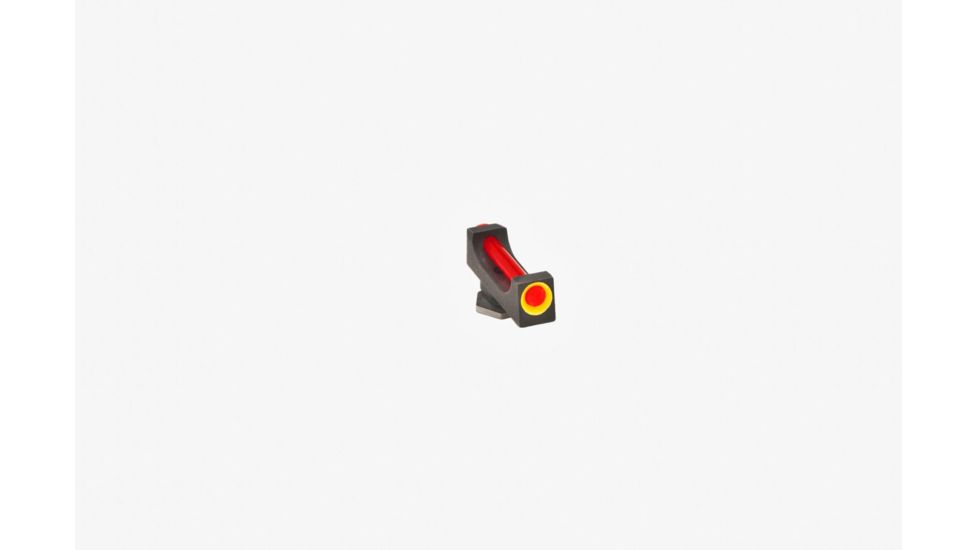 AmeriGlo Fiber Optic Front Sight .165in. H x .220in.W Red Fiber Optic Front with Lumi Outline, use with Taller Rear GRFL-220-140