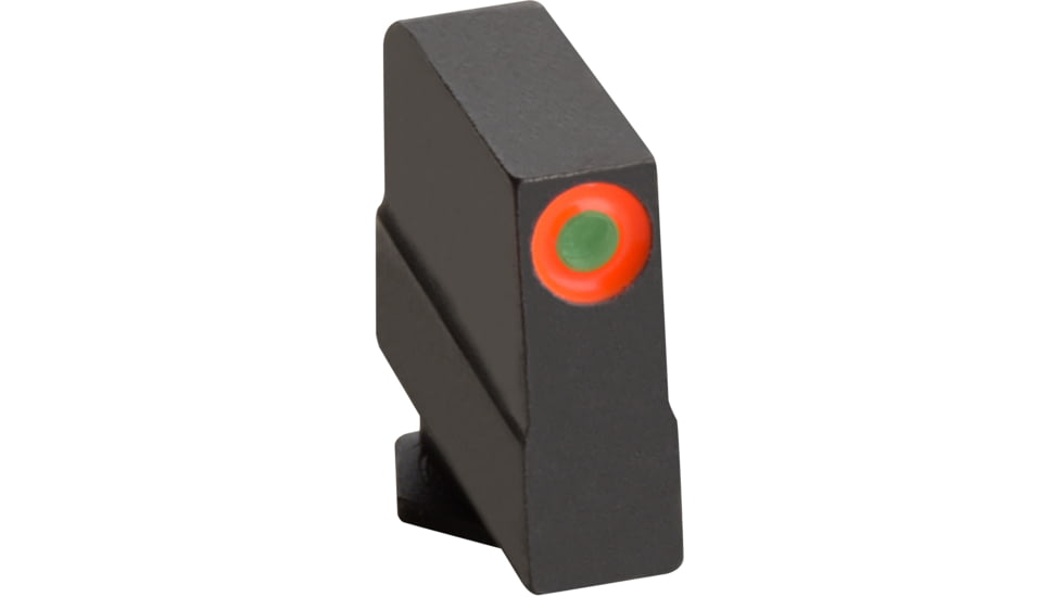 AmeriGlo Glock Pro-Glo Tritium Front Pistol Sights, Front Only, Green Tritium Lamp, Orange Outline Front .350in H .125in W, GL-212-350-OR
