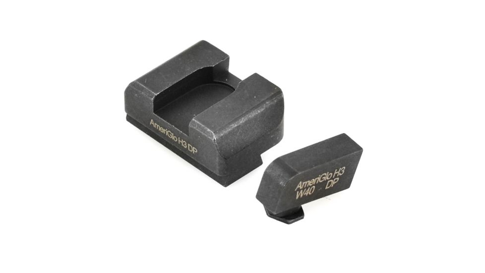 AmeriGlo GL5201 I-Dot Night Sight Glock 17/19/19x/26 Gen5 Green Tritium W/Orange