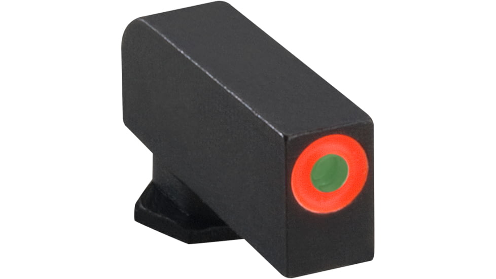 AmeriGlo Glock Pro-Glo Tritium Front Pistol Sights, Green Tritium Orange Outline Front .180in H .125in W, GL-212T-180-ORC