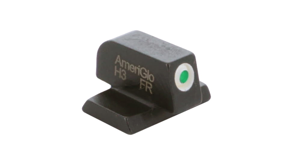 Ameriglo Night Sight, Classic, Green Front Only - S&amp;W M&amp;P Pro &amp; Long Models .250in Height SW-800-250