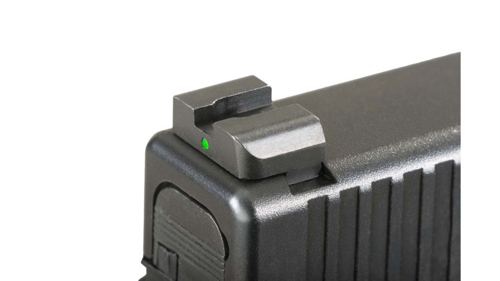 Ameriglo Night Sights - I-Dot Style - Green REAR Only - .315 inch Height, Fits For Glocks 17,19,22,23,24,26,27,33,34,35,37,38,39 GL-101R