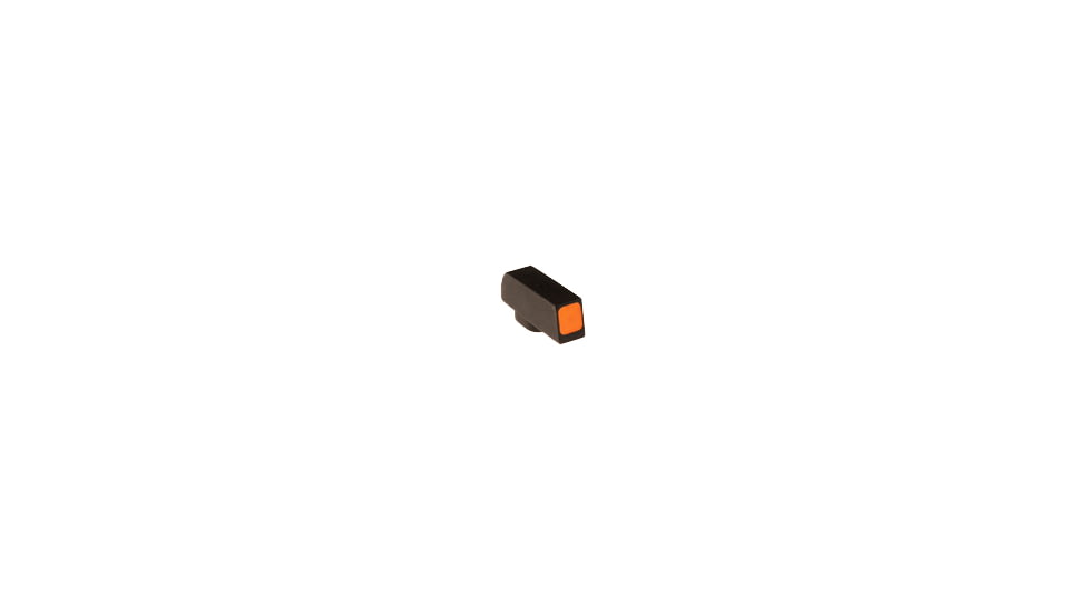 Ameriglo Painted Dot Night Sights - FRONT Sight Only - Orange Square Paint, For All Fits Glock Models GG-512-O