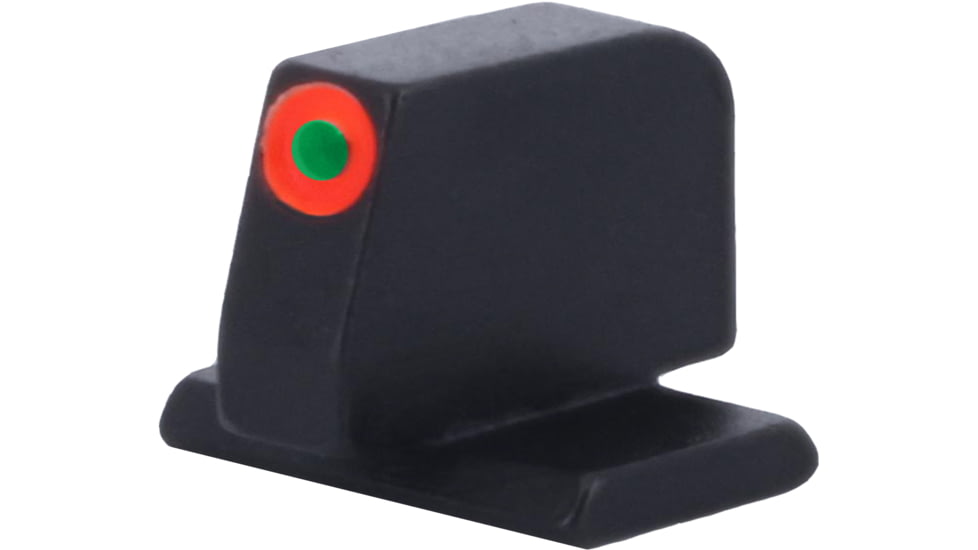 AmeriGlo Smith &amp; Wesson Pistol Front Sight, Green Tritium Orange Outline FRONT .378in H .125in W, Smith &amp; Wesson, SW-212-378-O