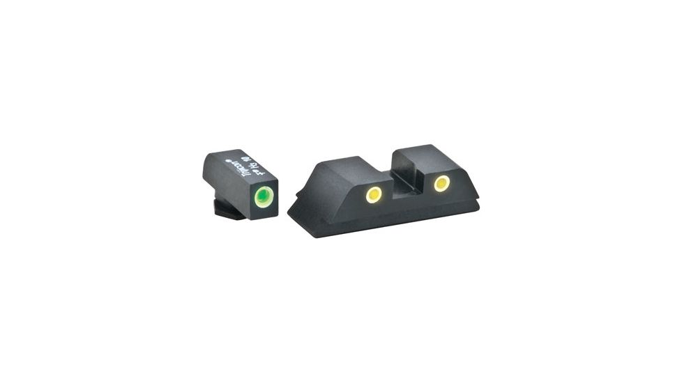 Ameriglo Tritium Classic Set Green/orange Glock 17 &amp; 22+
