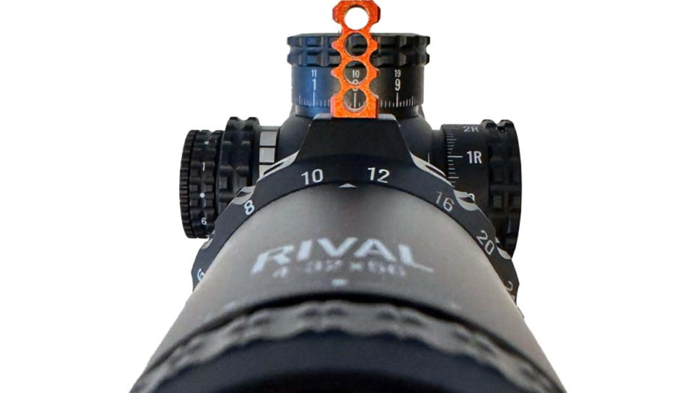 Apex Optics RivalX 4-32x56mm Rifle Scope, 34mm Tube, First Focal Plane FFP, CLR Reticle, Black, 432-5602