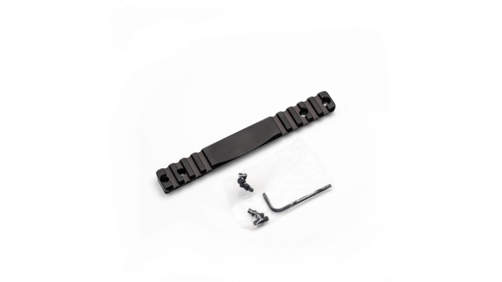 Area 419 Remington 700 Long Action Improved Scope Rail, 20MOA, Full slotted top, Type III Black, Aluminum, Black, 419-ISR-R700LA-20FS