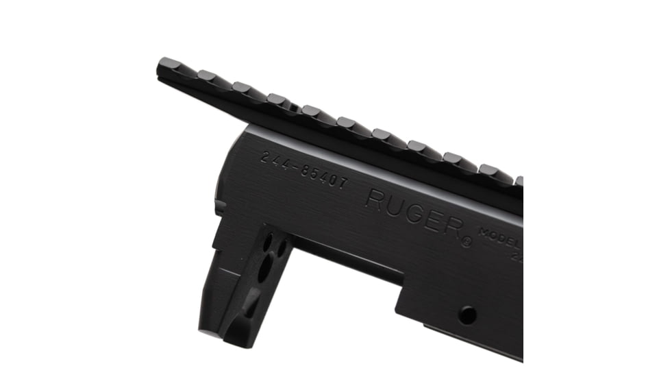 Area 419 Ruger 10/22 1913 Improved Scope Rail, 7075 Alum, 15MOA, Full Slotted Top, Type III, Black, 419-ISR-1022-15