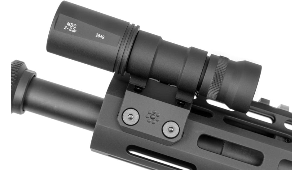 Arisaka Defense 300 Series Weapon Light, E1T Head, No Tailcap, Black, LT-1C-TIR-None