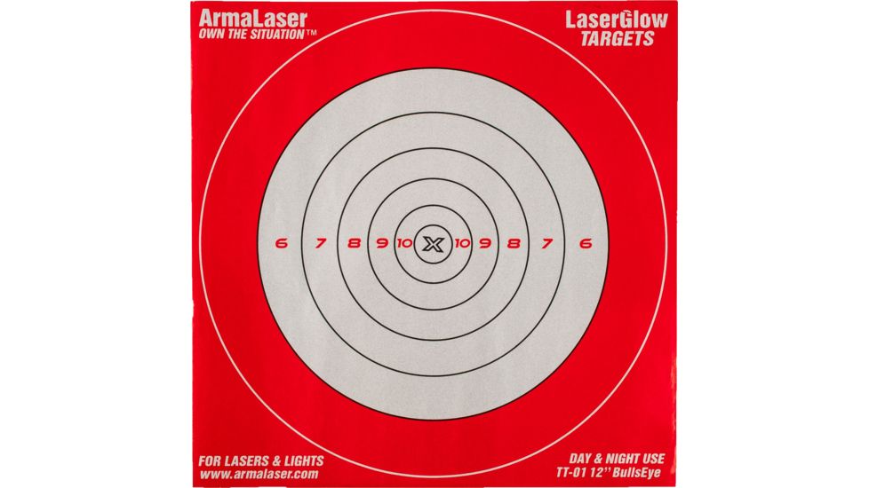 ArmaLaser Bullseye Target, 12in, TT-01
