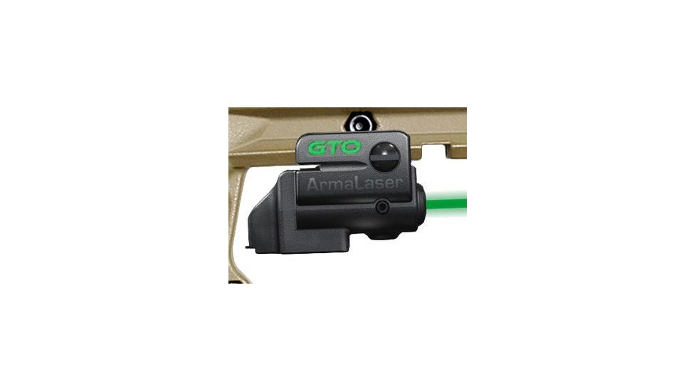ArmaLaser Green Touch-Activated Picatinny Rail Mounted Laser System w/Grip Touch Option Sub Compact Laser System GTO G