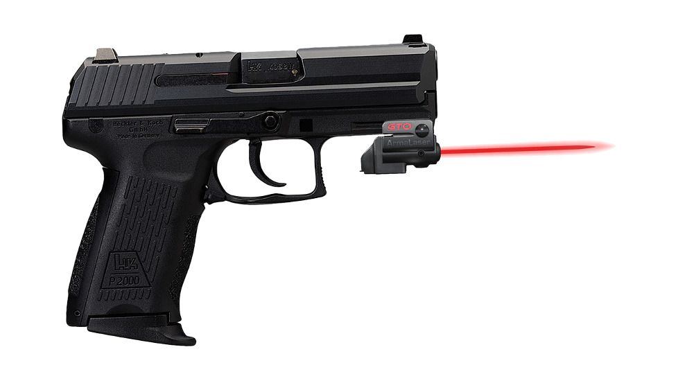 ArmaLaser GTO/FLX Finger Touch Red Laser Sight for HKP2000, Black, GTO/FLX16