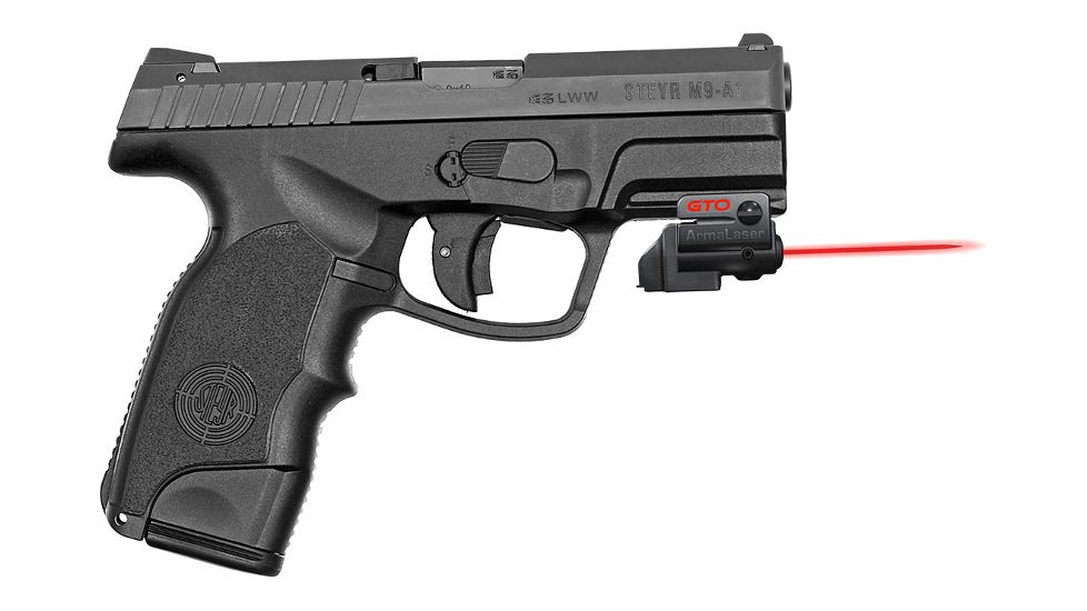 ArmaLaser GTO/FLX Finger Touch Red Laser Sight for Steyr L-A1/M-A1, Black, GTO/FLX34