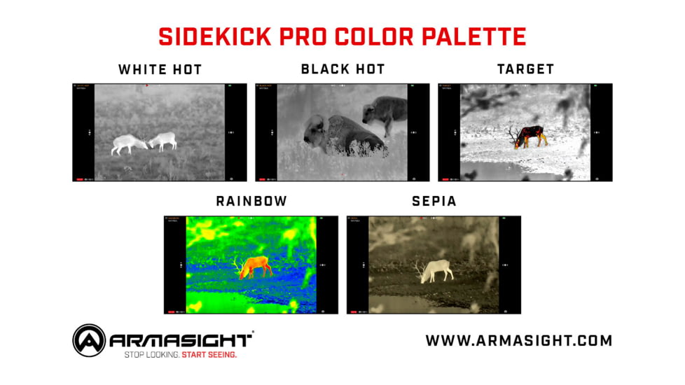 Armasight Sidekick 640 Pro 1-4x19mm Thermal Monocular