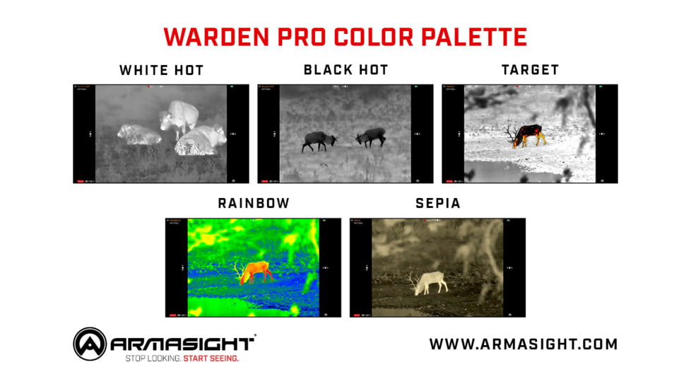 Armasight Warden 640 Pro 3.5-14x50mm Thermal Monocular
