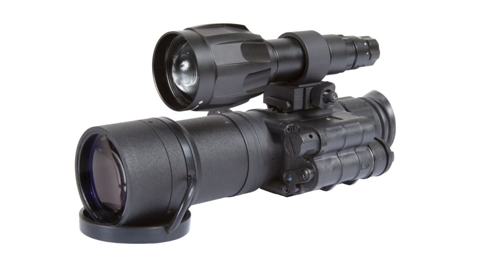 Armasight INTL Avenger QSi, Night Vision Monocular 3X Magnification Gen 2Plus Quick Silver White Phosphor NSMAVENGE3QGII1