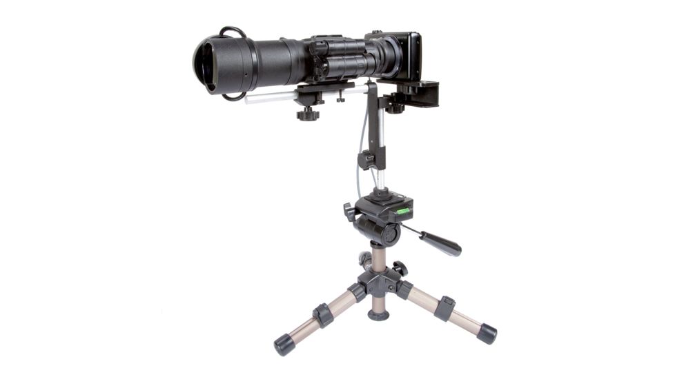 Armasight INTL Avenger QSi, Night Vision Monocular 3X Magnification Gen 2Plus Quick Silver White Phosphor NSMAVENGE3QGII1