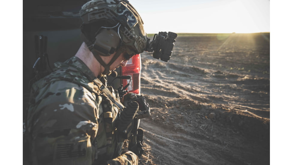 Armasight BNVD-51 Dual-Channel Night Vision Binoculars, Gen 3 Bravo Green Phosphor IIT, 51 Degree FOV, NSGNYX15M539DA1