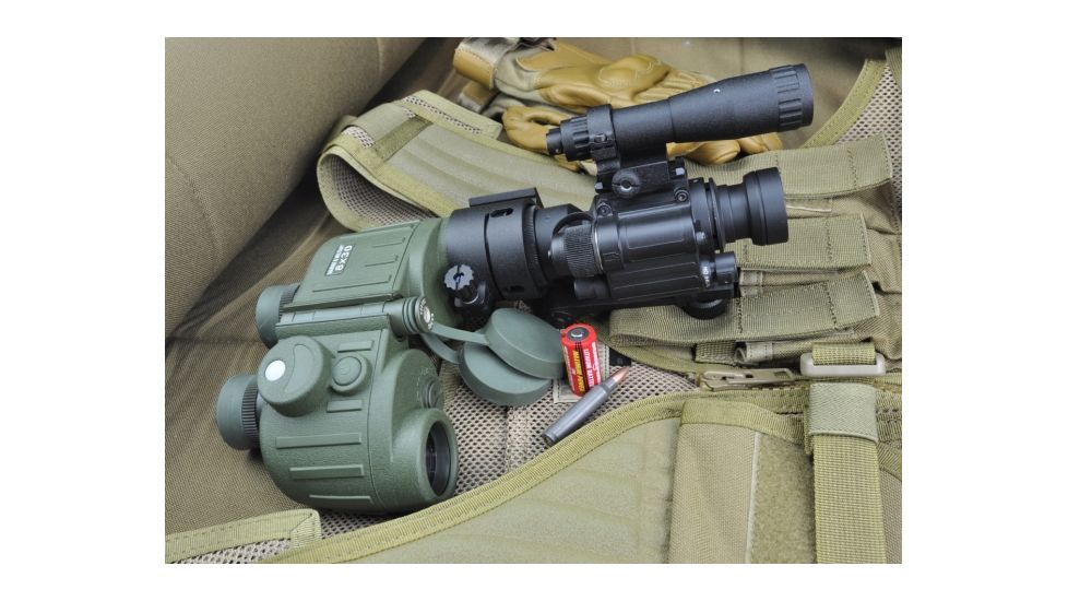 -Armasight CO-Mini QS MG Night Vision Mini Clip-On System Gen 2Plus Quick Silver White Phosphor w/Manual Gain