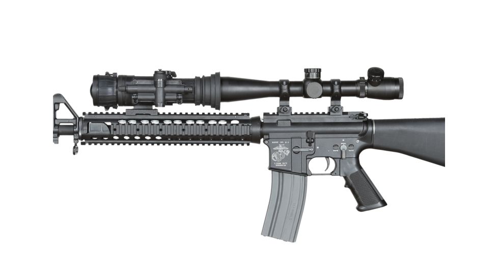 Armasight CO-MR Ghost MG Night Vision Medium Range Clip-On System Gen 3 Ghost White Phosphor w/Manual Gain