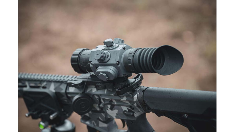 Rearmed, Armasight Contractor 320 Thermal Weapon Sight, 3-12x25mm, Multiple Reticles, 60 Hz, 320x240, Gray, TAVT33WN2CONT10