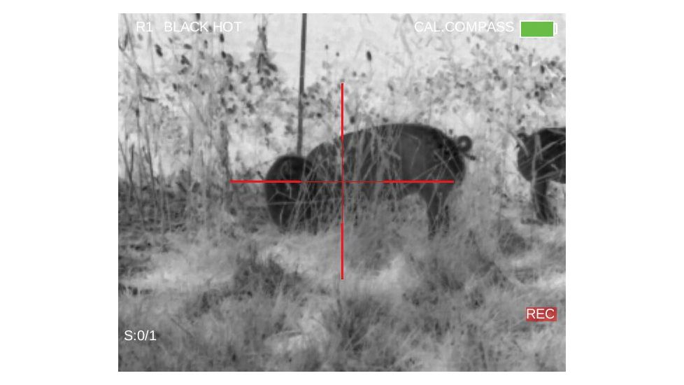 FLIR Systems Thermosight Pro PTS736 6-24x75mm Thermal Imaging Weapon Sight with FLIR Boson 320x256, 12 micron, 60Hz Core, Black TAB176WN7LR0061