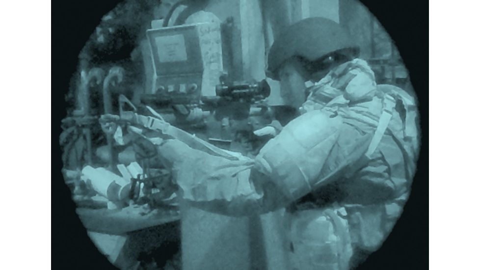 Armasight Nemesis 4X Ghost Night Vision Rifle Scope Gen 3 Ghost White Phosphor