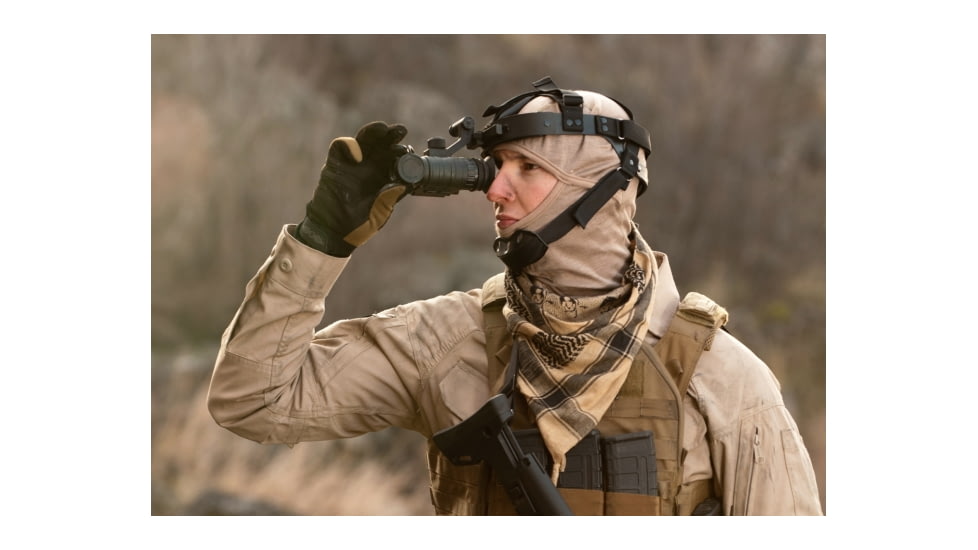 Armasight Nyx-14 QSi-HD MG Multi-Purpose Night Vision Monocular Gen 2+ Quick Silver High Definition White Phosphor w/Manual Gain NSMNYX1401Q9IH1