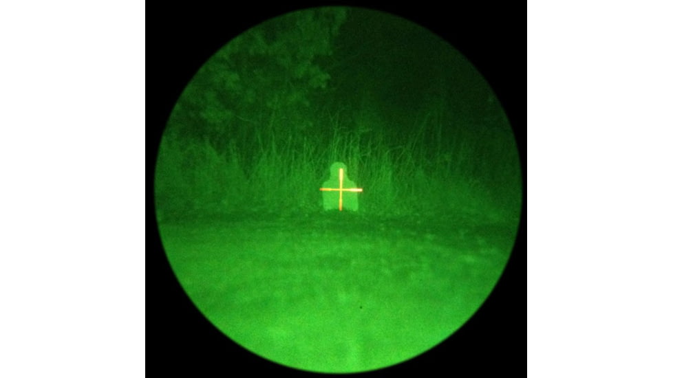 Armasight Vulcan 4.5x Magnification Night Vision Rifle Scope, Gen 3 Bravo Ghost White Phosphor IIT w/Manual Gain, NRWVULCAN4G9DA1
