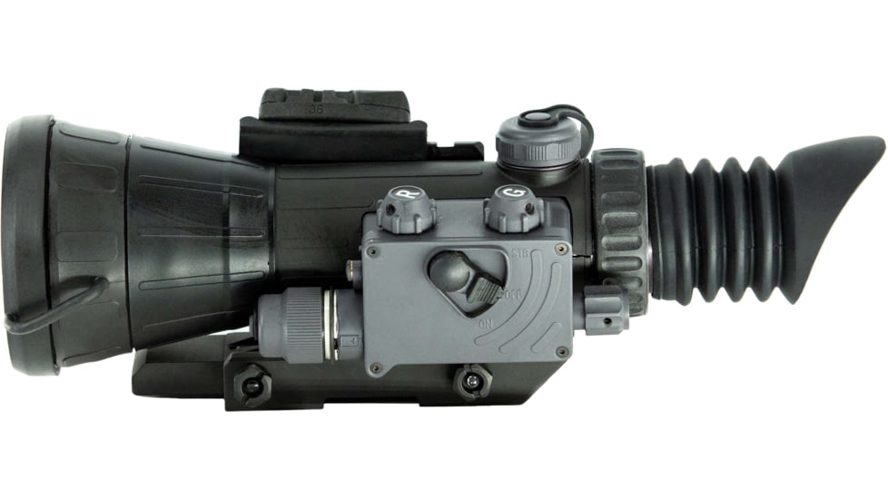 Armasight Vulcan 4.5x Magnification Night Vision Riflescope, Powered By Pinnacle Gen 3 Ghost White Phosphor IIT, Gray, NRWVULCAN4G9DX2