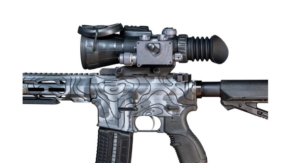 Armasight Vulcan 4.5x Magnification Night Vision Riflescope, Powered By Pinnacle Gen 3 Ghost White Phosphor IIT, Gray, NRWVULCAN4G9DX2