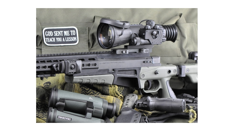 Armasight Vulcan 4.5x QS-HD MG - Compact Professional 4.5x Night Vision Rifle Scope Gen 2+ Quick Silver High Definition White Phosphor w/Manual Gain NRWVULCAN4Q9DH1