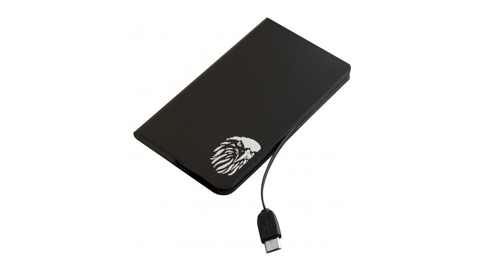 Power Bank w/USB to Micro USB Charging Cord, Black