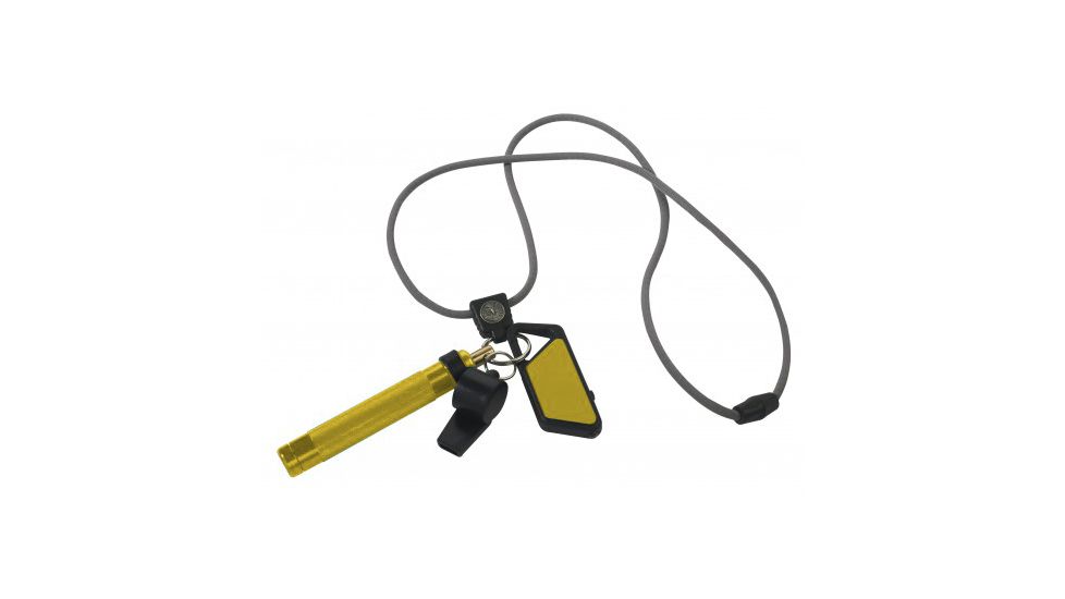ASP Safety System Gray Lanyard, Gold - 64026