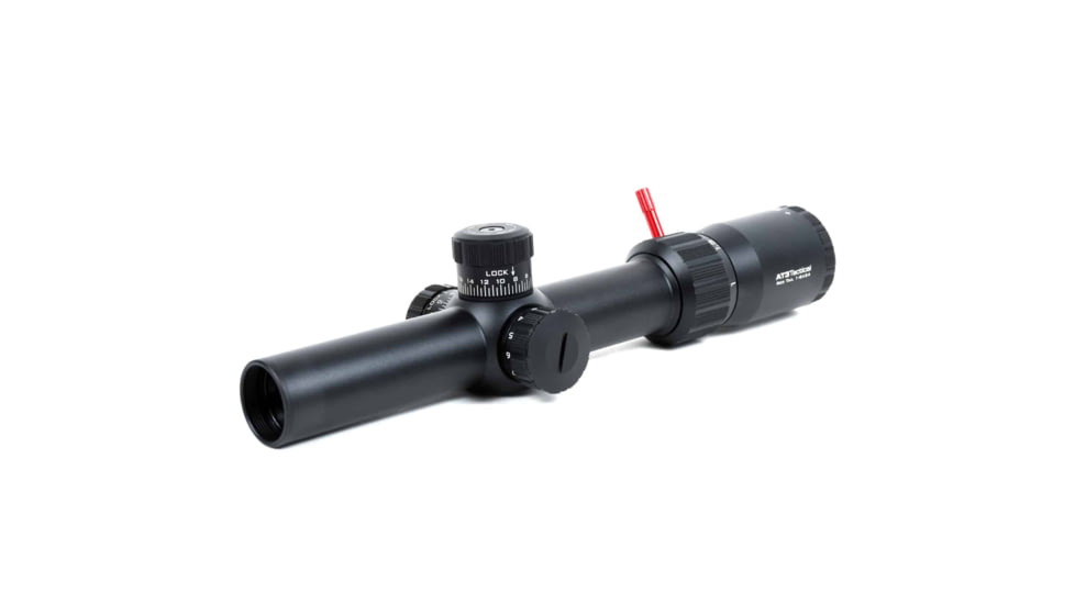 AT3 Tactical Red Tail 1-6x24mm Rifle Scope, 30mm Tube, Second Focal Plane, AT3-RT-NM-1-6x24