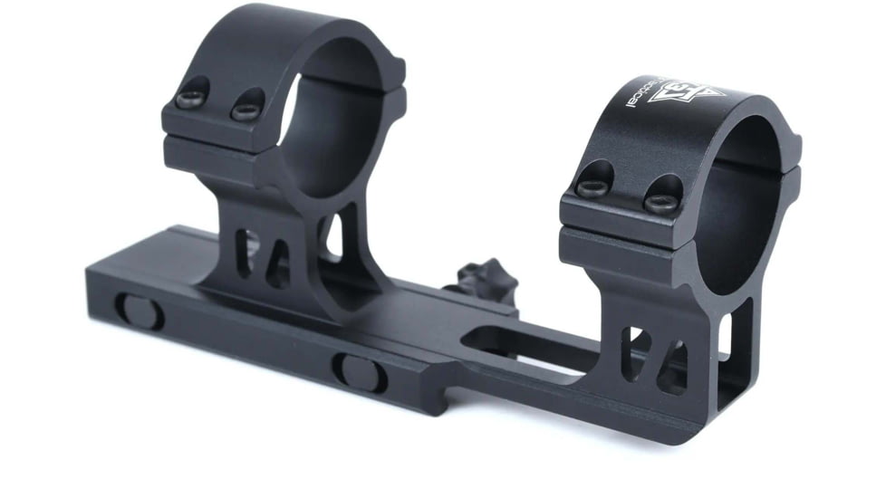 AT3 Tactical Red Tail LPVO 1-6x24 Rifle Scope with Mount 30mm SFP, Black, Illuminated BDC Reticle, MOA, with 30mm Cantilever Mount and Throw Lever, AT3-RT-1-6X24