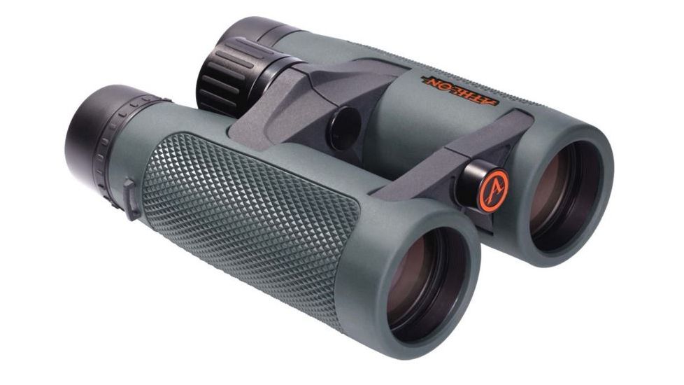 Athlon Optics 10x42 Ares Waterproof Roof Prism Binocular,Green 112001