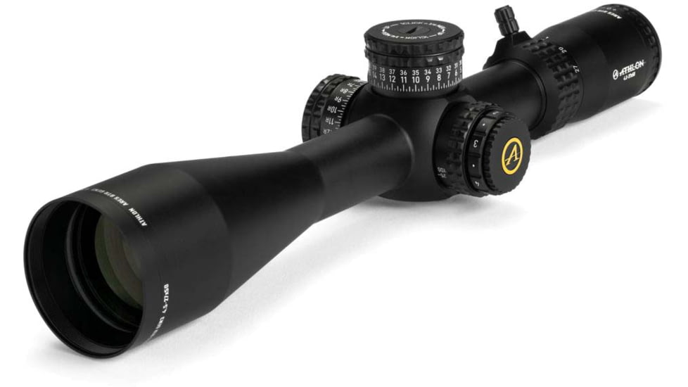 Athlon Optics Ares BTR GEN3 HD 4.5-27x50 30mm Tube Rifle Scope, FFP, APLR13 IR MOA Reticle, Black, 212016