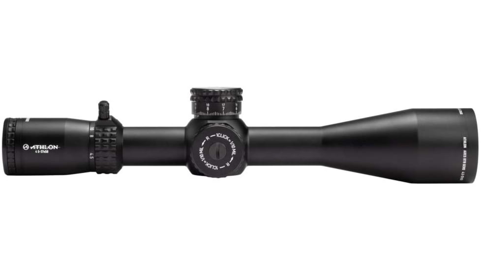 Athlon Optics Ares BTR GEN3 HD 4.5-27x50 30mm Tube Rifle Scope, FFP, APRS13 IR MIL Reticle, Black, 212017